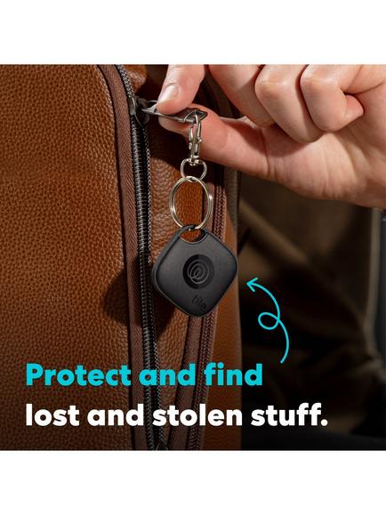 Life360 Tile Mate Keys/Item Finder with Bluetooth Tracker, iOS & Android Compatible, Pack of 2, Black - view 2, Black