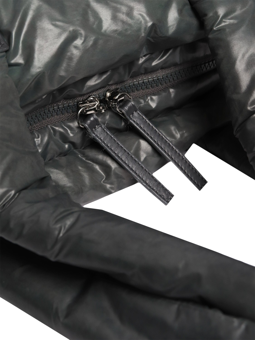 Product image 5 of 6, which shows Pre-loved CHANEL Quilted Nylon Tote Bag, Green