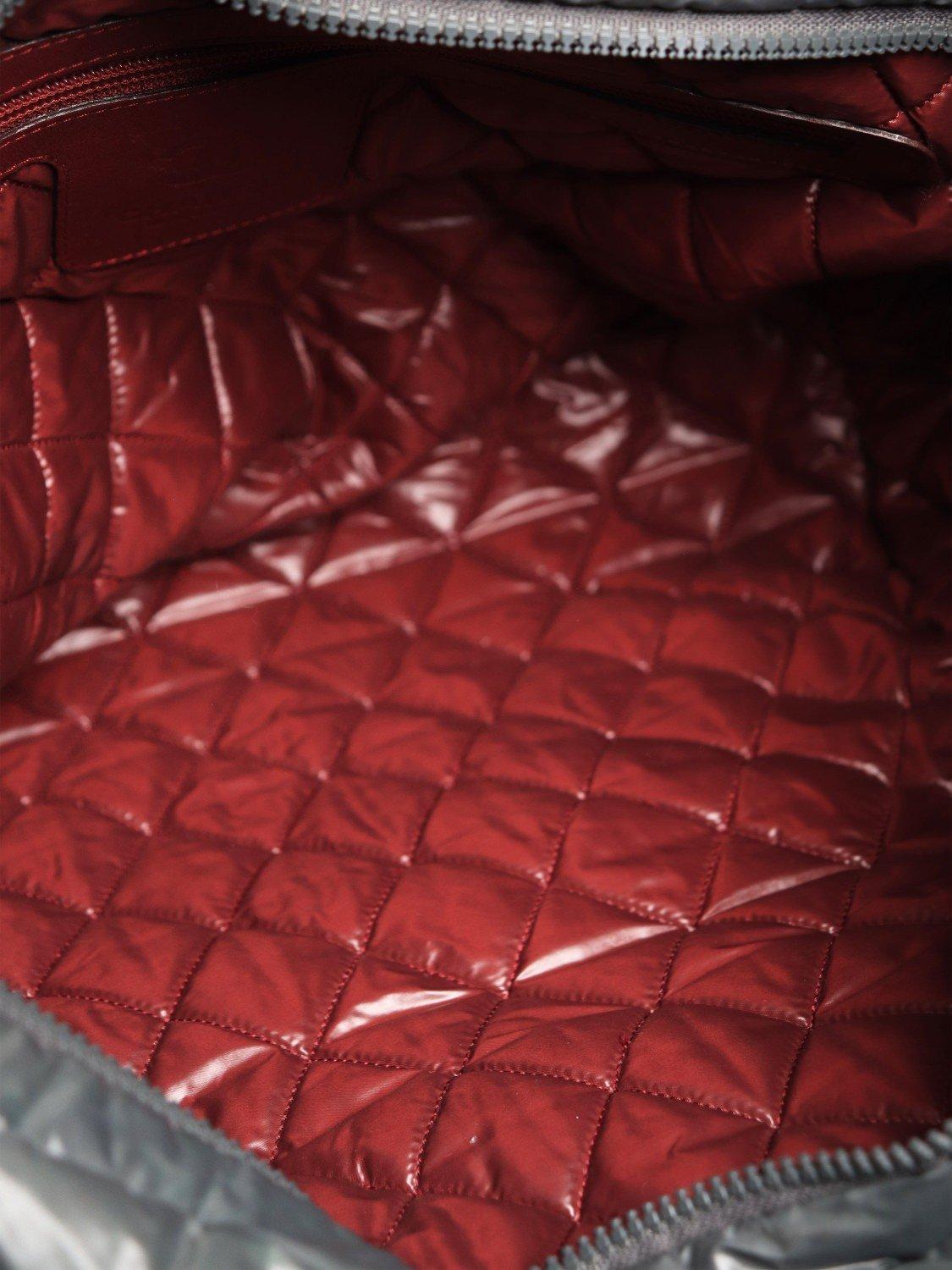 Product image 6 of 6, which shows Pre-loved CHANEL Quilted Nylon Tote Bag, Green