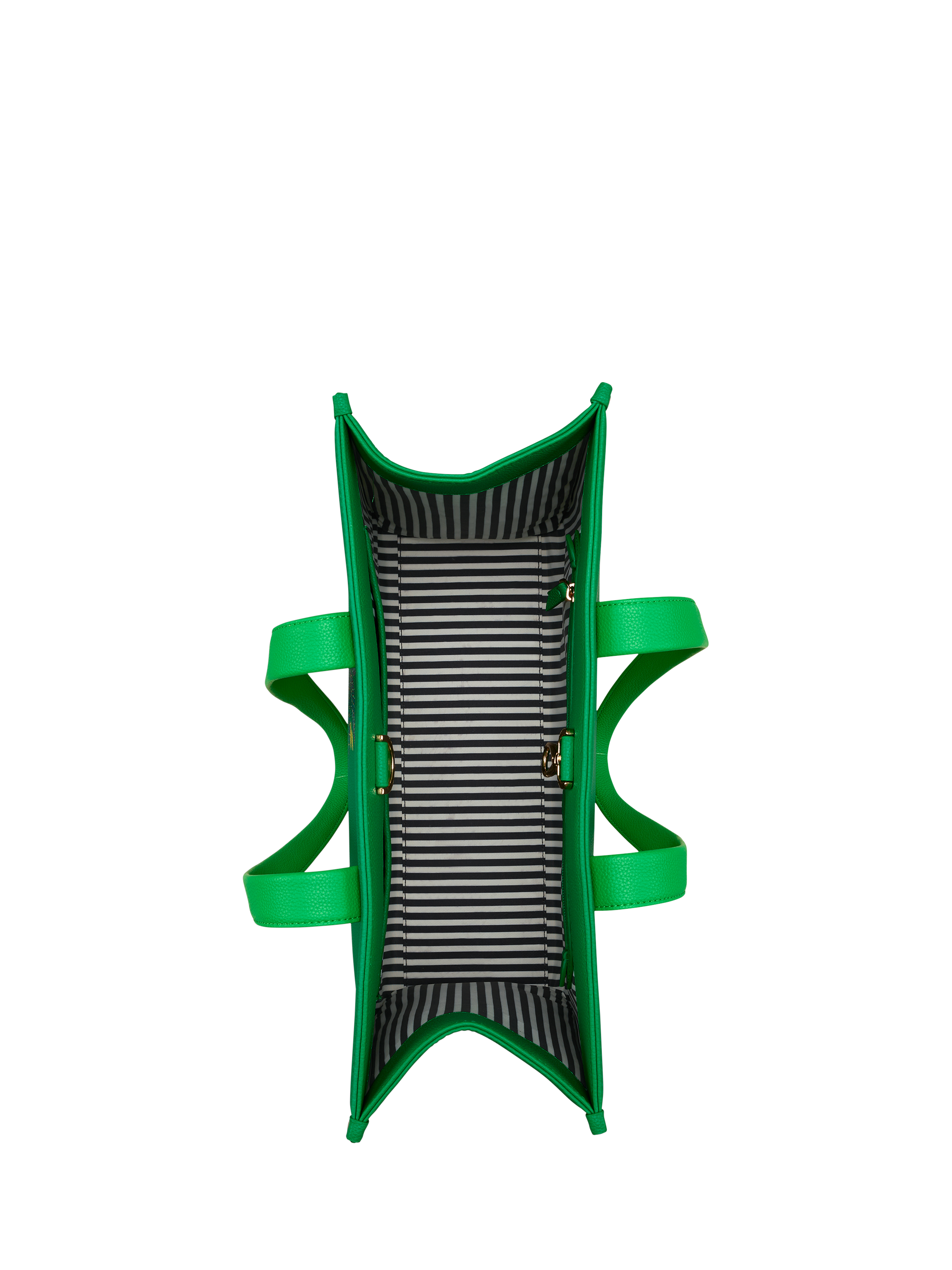 Product image 4 of 5, which shows Sara Miller Oversized Box Tote Bag, Botanic Green