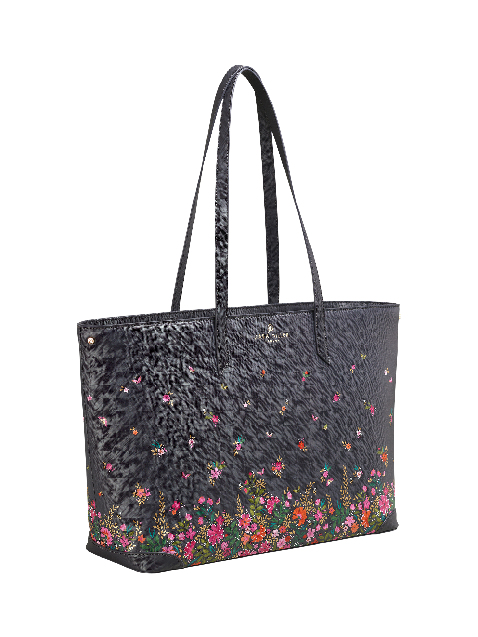 Product image 2 of 6, which shows Sara Miller Large Tote Bag, Ditsy Floral
