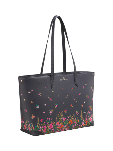 Sara Miller Large Tote Bag, Ditsy Floral - view 2, Ditsy Floral