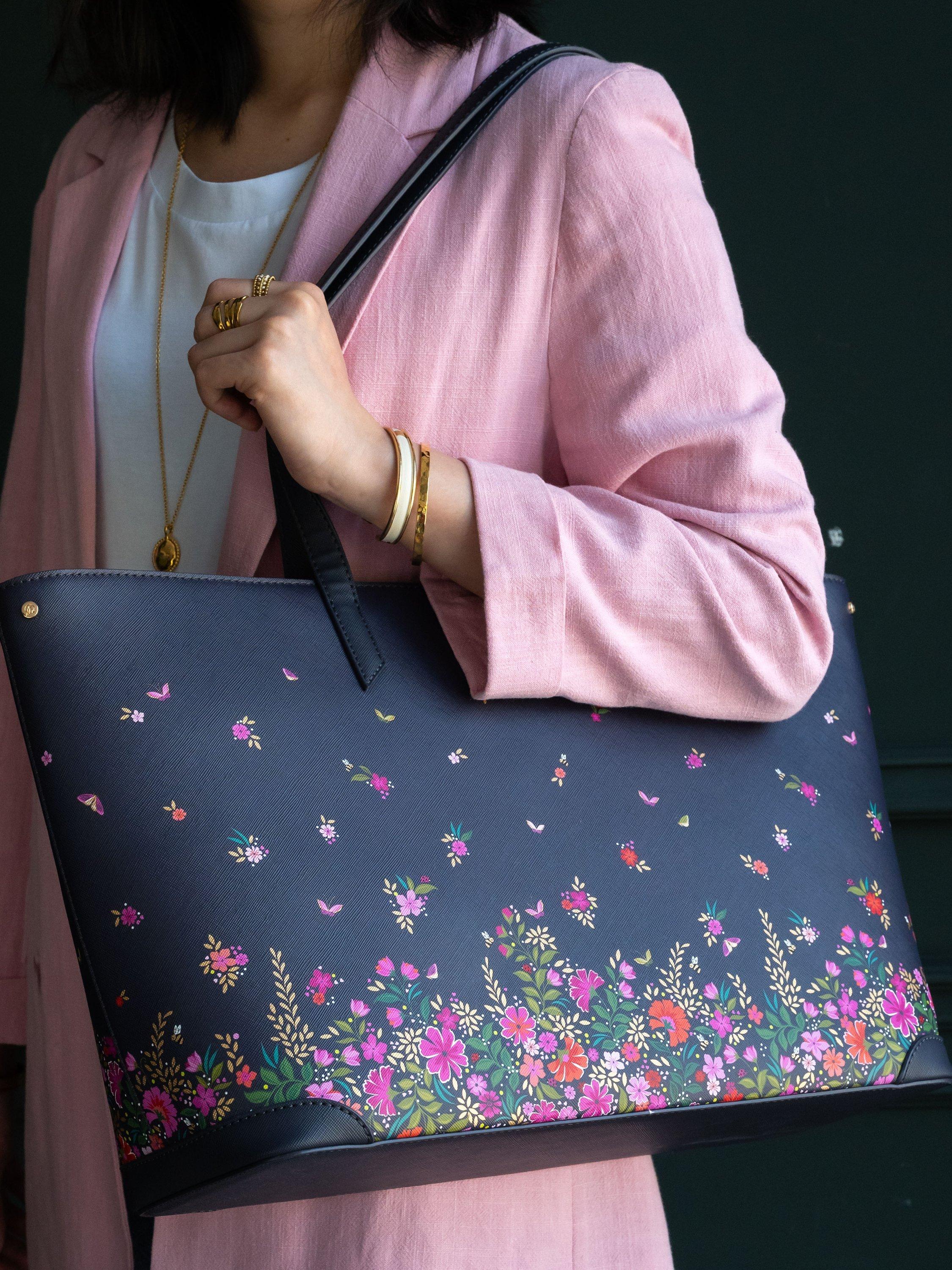 Product image 5 of 6, which shows Sara Miller Large Tote Bag, Ditsy Floral