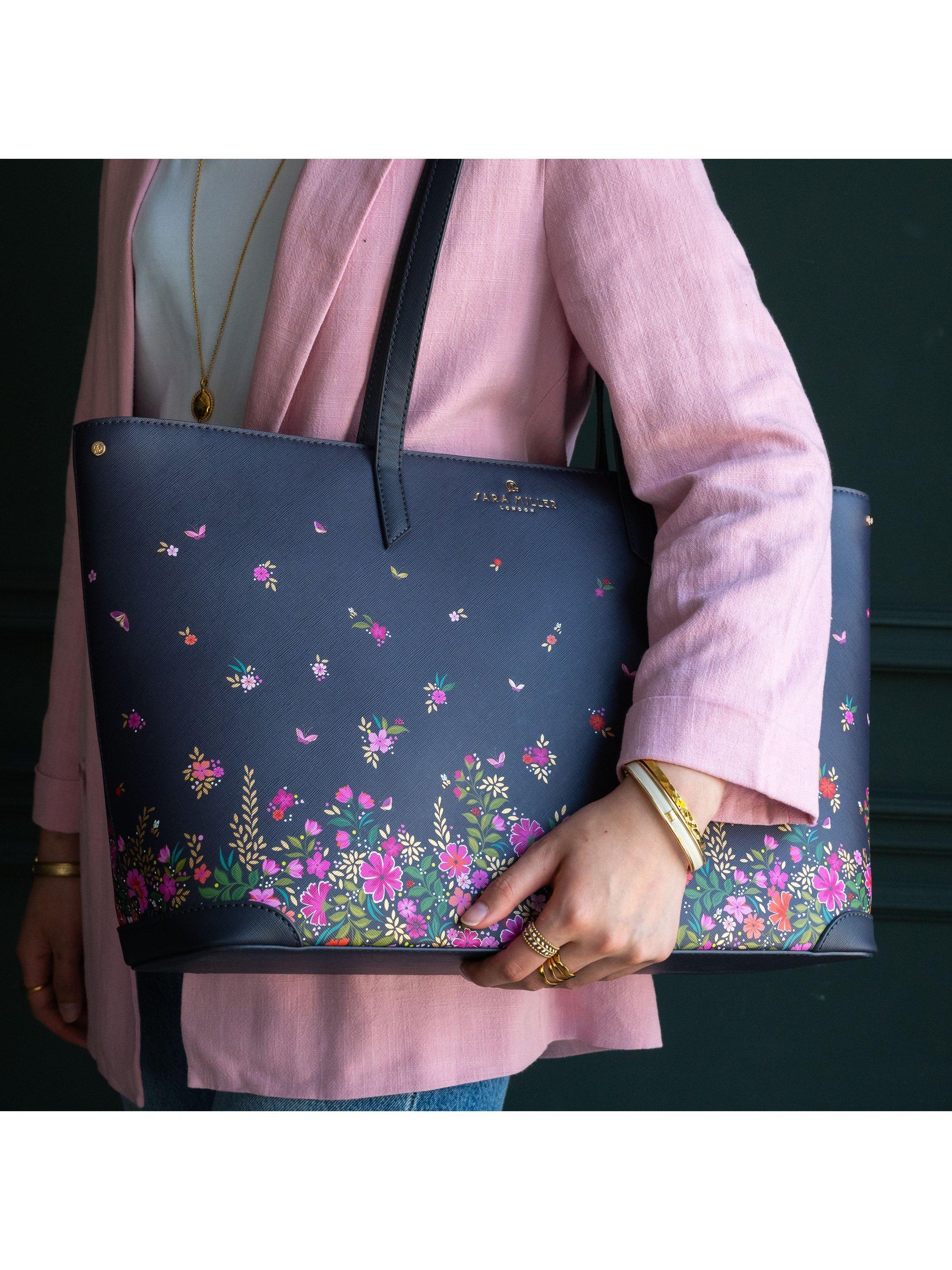 Product image 6 of 6, which shows Sara Miller Large Tote Bag, Ditsy Floral