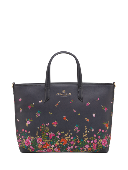 Sara Miller Medium Tote Bag, Ditsy Floral, Ditsy Floral