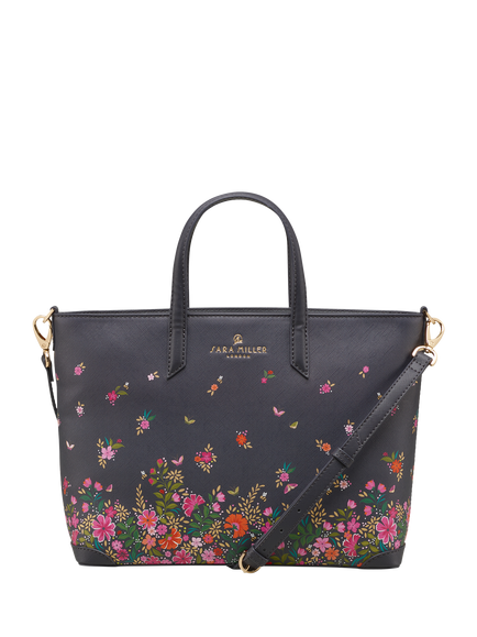 Sara Miller Medium Tote Bag, Ditsy Floral - view 2, Ditsy Floral