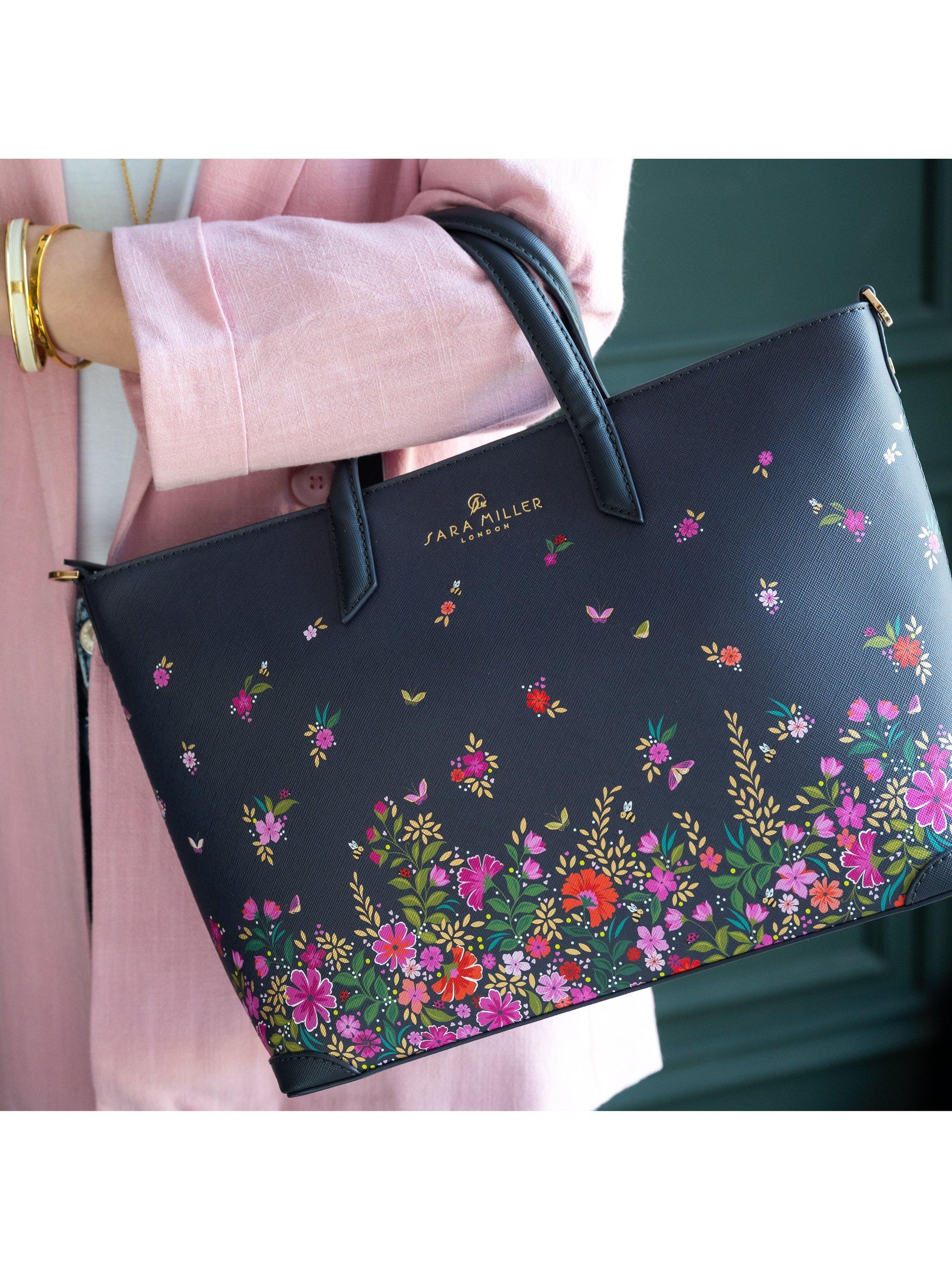 Product image 6 of 7, which shows Sara Miller Medium Tote Bag, Ditsy Floral