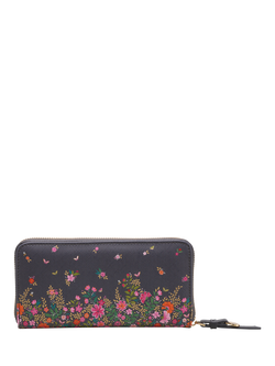 Sara Miller Large Zip Purse, Ditsy Floral - view 2, Ditsy Floral