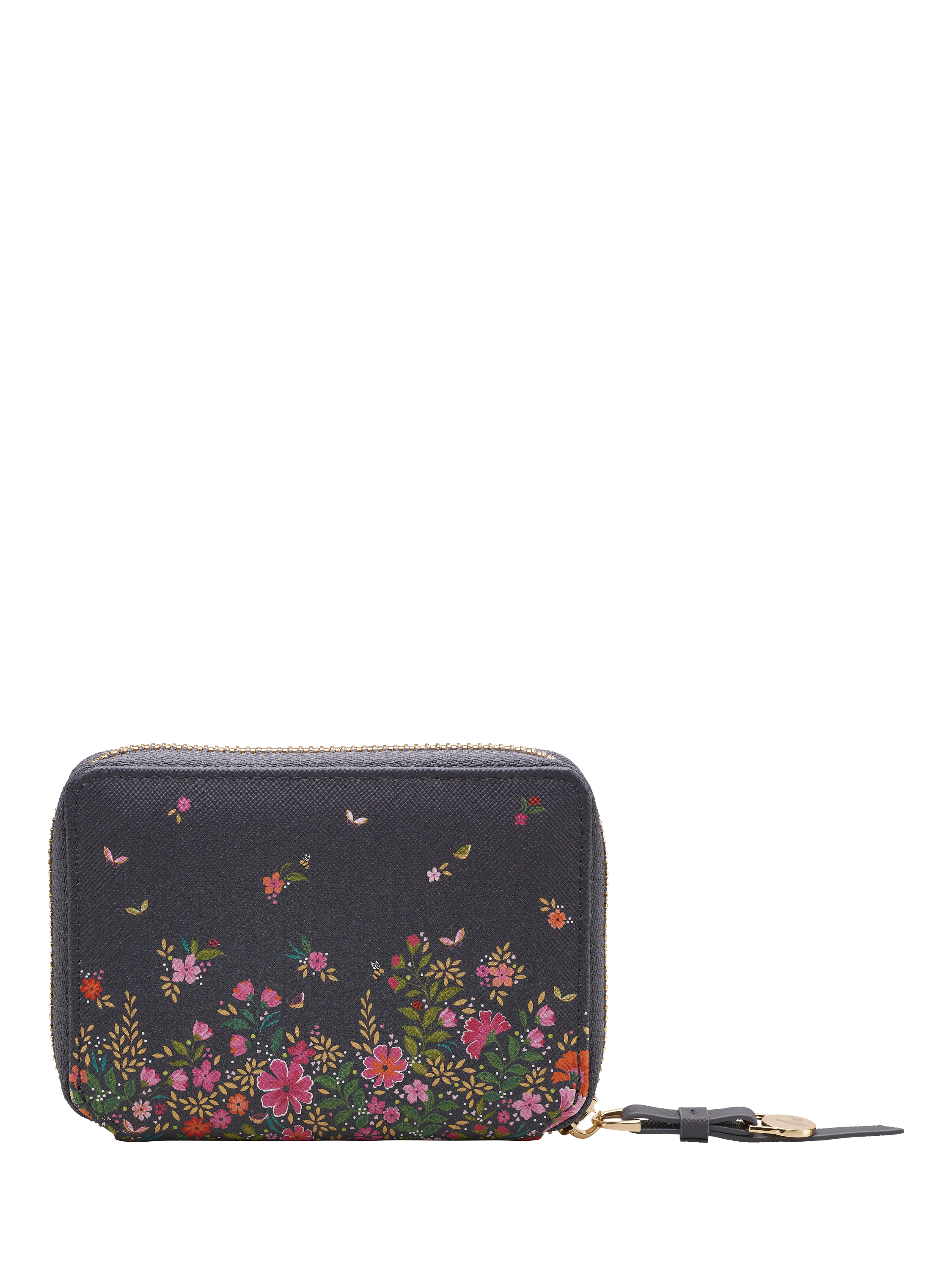 Product image 2 of 5, which shows Sara Miller Small Zip Purse, Ditsy Floral