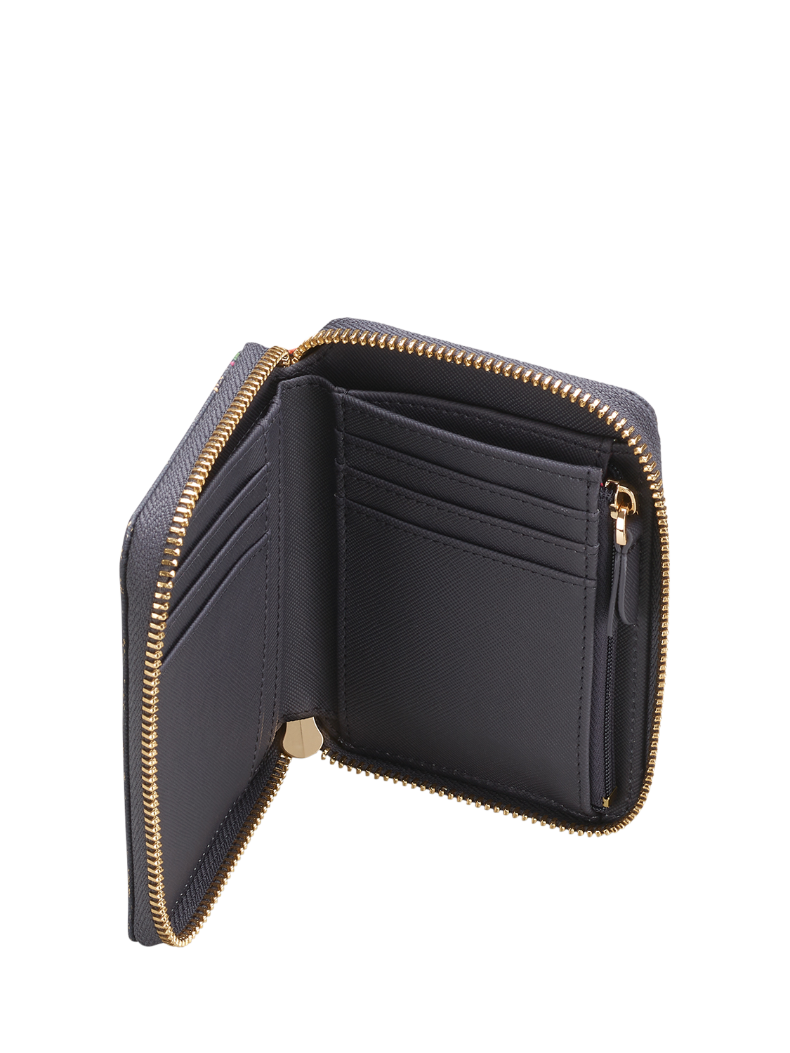 Product image 3 of 5, which shows Sara Miller Small Zip Purse, Ditsy Floral