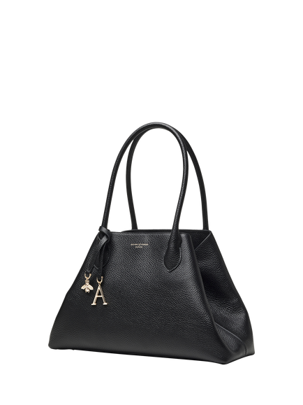 Aspinal of London Large Paris Bag - view 2, Silver