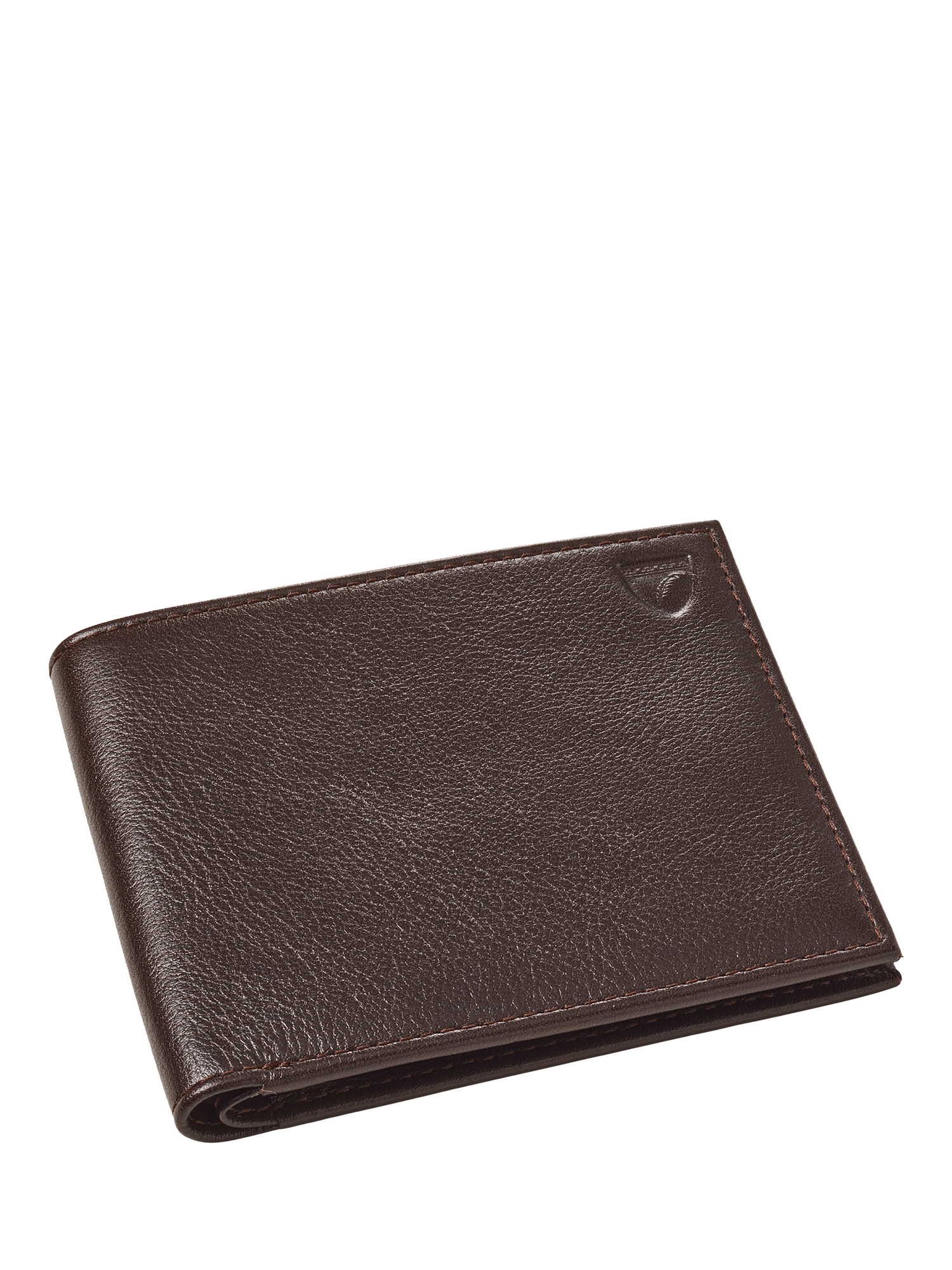 Aspinal of London Bifold Leather Wallet, Brown