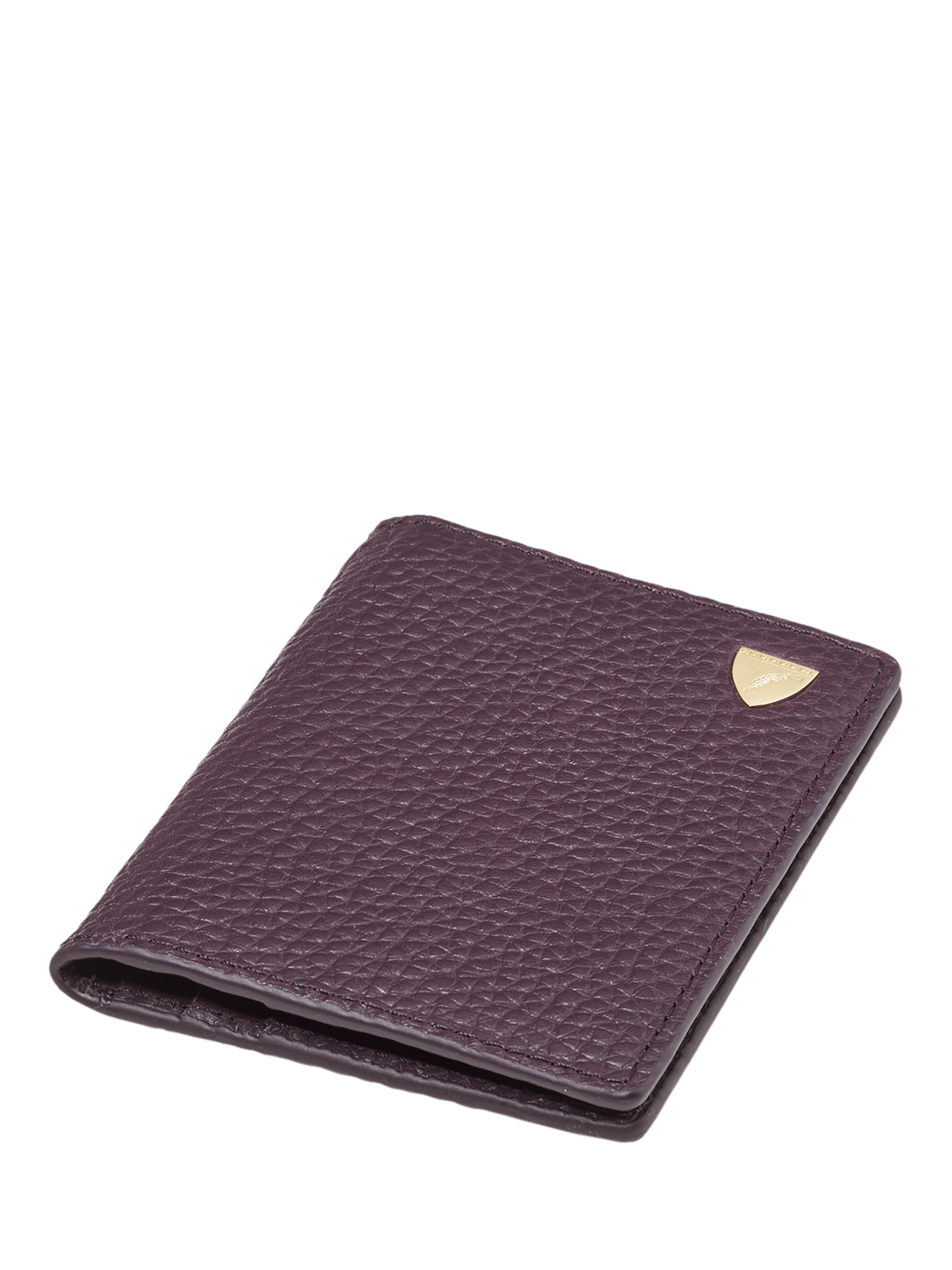 Product image 5 of 5, which shows Aspinal of London Leather Double Fold Card Holder, Fig