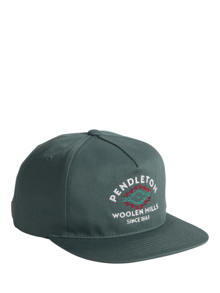 Pendleton Cotton Field Trip Baseball Cap, Forest, Forest