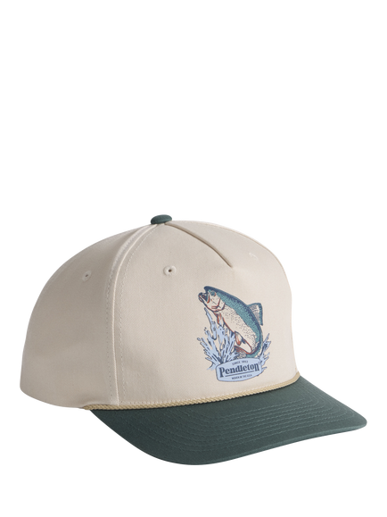 Pendleton Cotton Novelty Snapback Baseball Cap, Green Multi, Green Multi