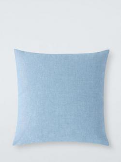 Scion Fringed Poppy Cushion, Honey/Cornflower - view 2, Honey