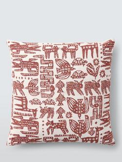 Scion Twycross Cushion, Brick, Brick