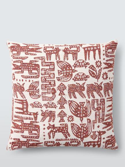 Scion Twycross Cushion, Brick, Brick