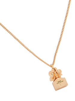 Marc Jacobs Mini Icon Daisy Necklace, Gold, Gold