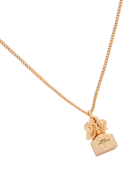 Marc Jacobs Mini Icon Daisy Necklace, Gold, Gold