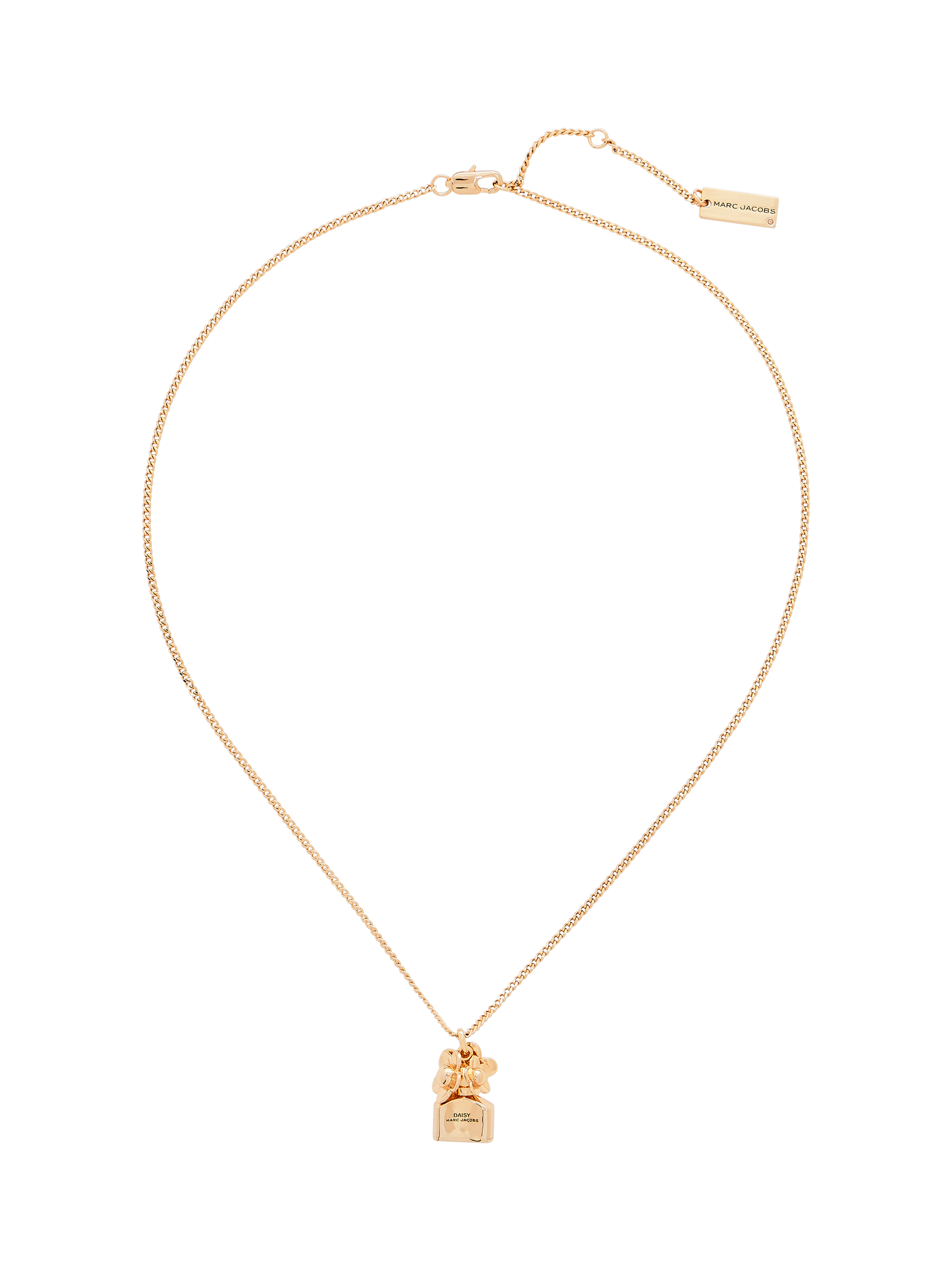 Product image 2 of 3, which shows Marc Jacobs Mini Icon Daisy Necklace, Gold