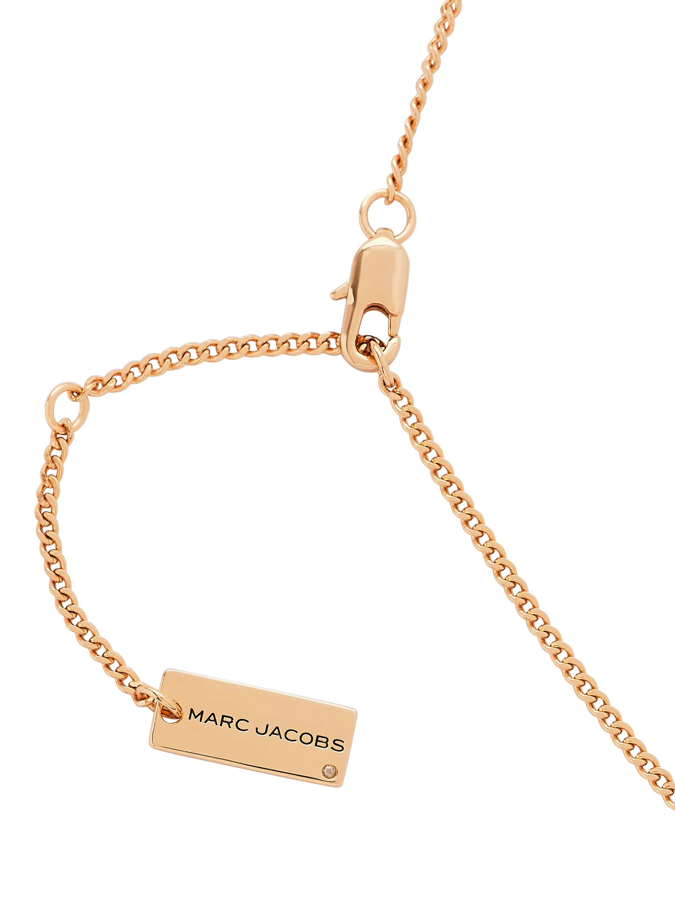 Product image 3 of 3, which shows Marc Jacobs Mini Icon Daisy Necklace, Gold