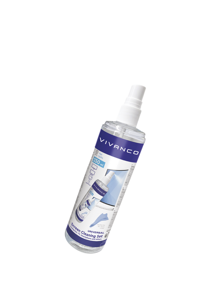 Vivanco Universal Screen Cleaning Kit, 250ml - view 2, White