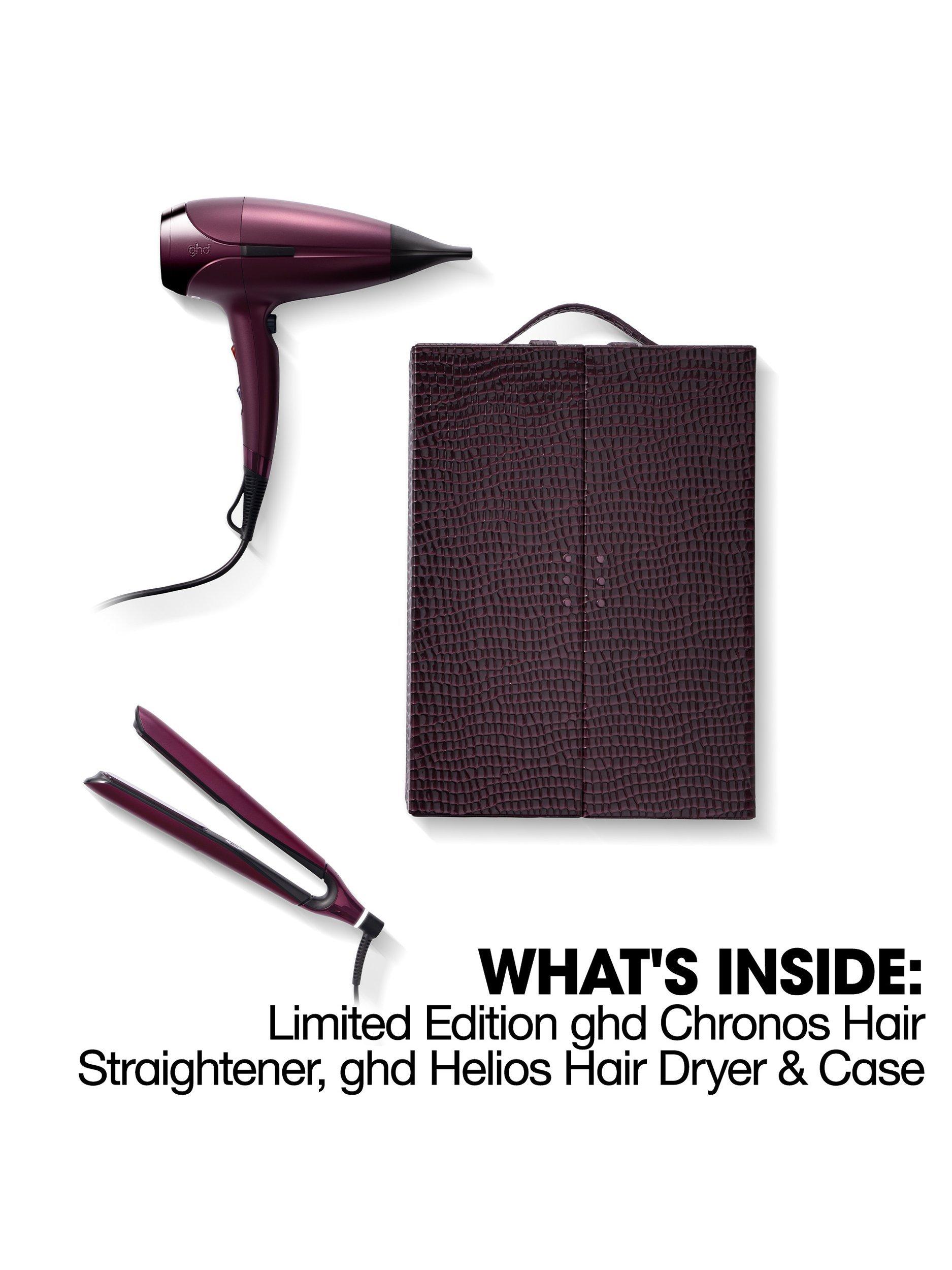 Product image 5 of 8, which shows ghd Chronos & Helios Limited Edition Deluxe Gift Set, Cherry