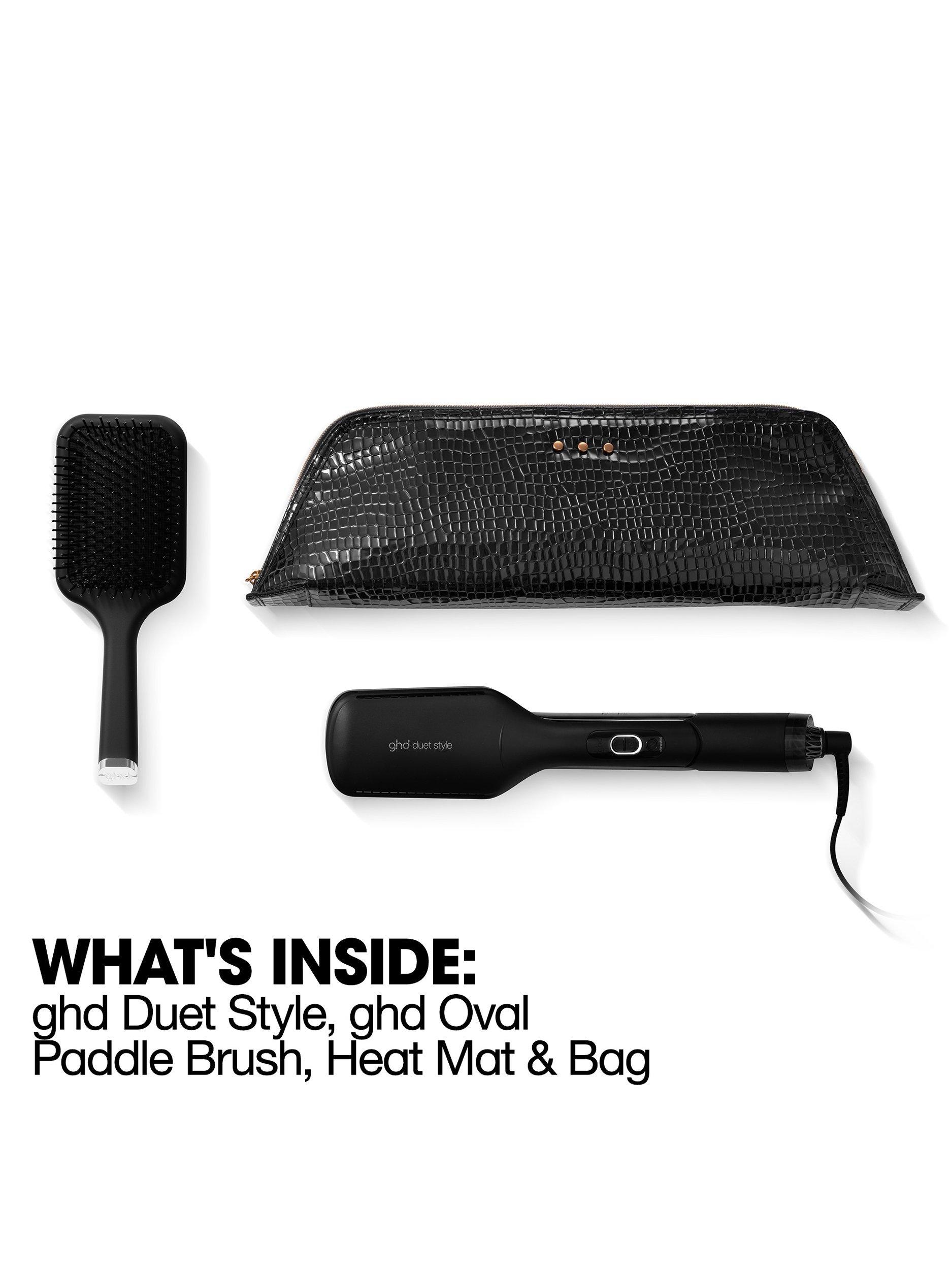 Product image 4 of 7, which shows ghd Duet Style Hair Styler Gift Set, Black