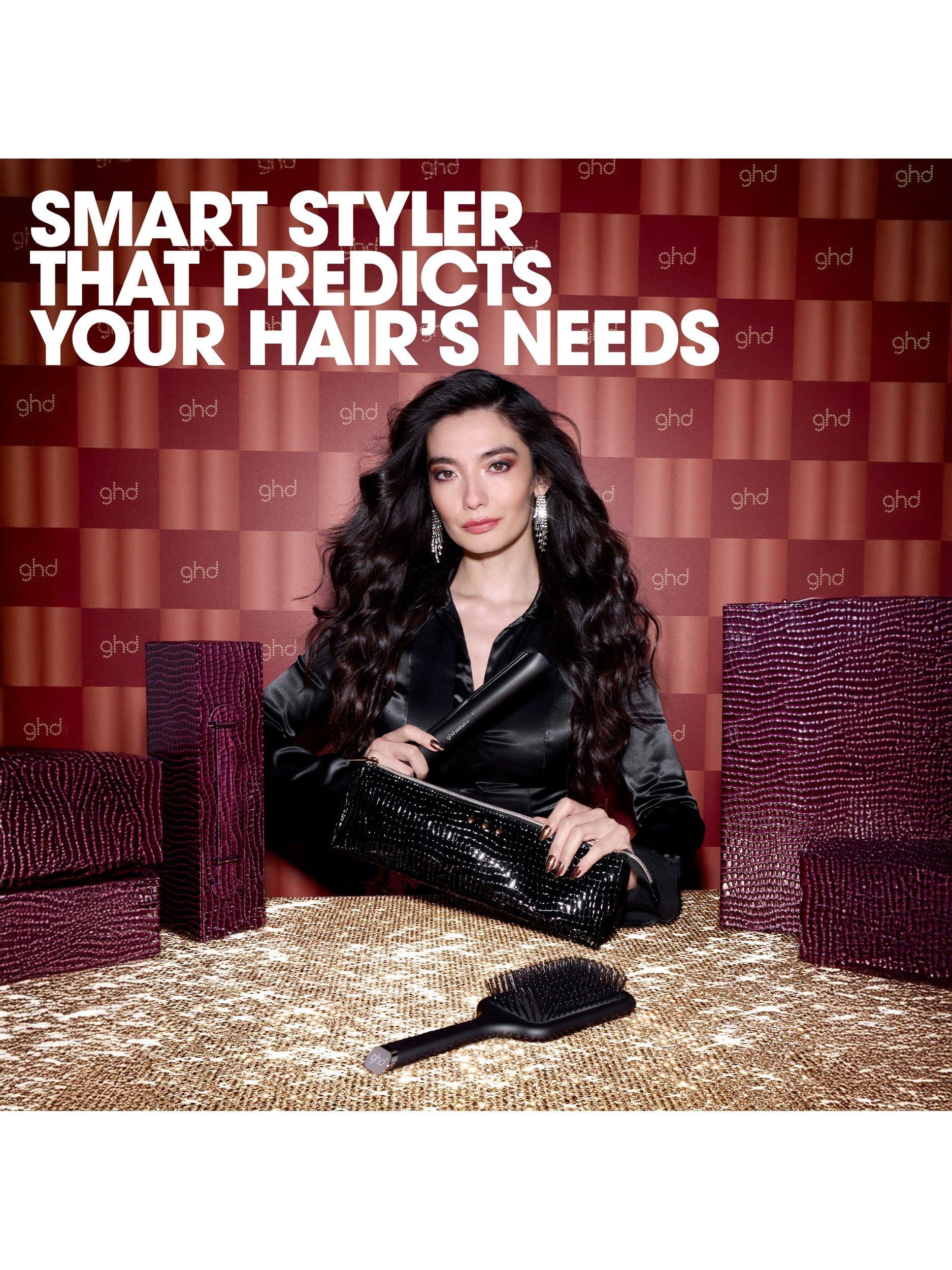 Product image 5 of 7, which shows ghd Platinum+ Hair Styler Gift Set, Black