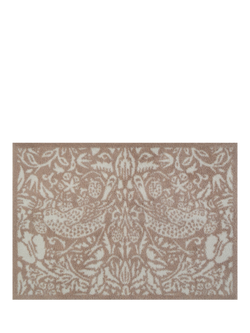 Turtle Mat Strawberry Thief Door Mat, Natural, Natural