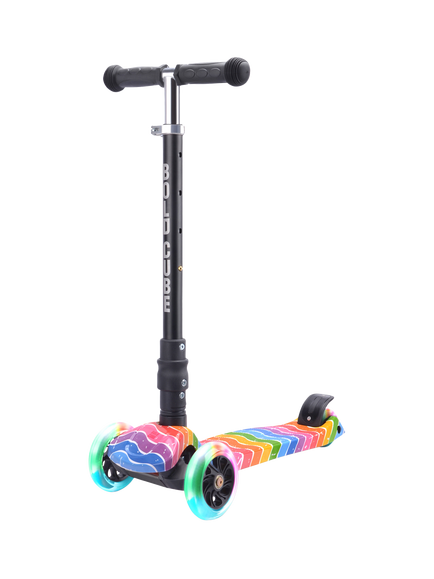 BOLDCUBE Big 3-Wheel Foldable Scooter, Astro Dream, Astro Dream