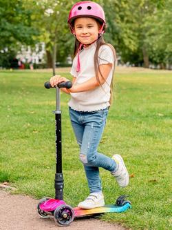 BOLDCUBE Big 3-Wheel Foldable Scooter, Candy Floss - view 2, Candy Floss