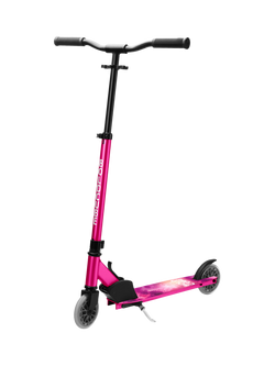 BOLDCUBE Deluxe 2 Wheel Foldable Scooter, Fuchsia, Fuchsia