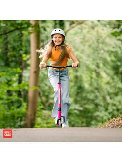 BOLDCUBE Deluxe 2 Wheel Foldable Scooter, Fuchsia - view 2, Fuchsia