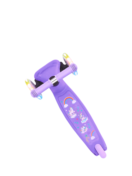 BOLDCUBE Teeny Fold 3-Wheel Scooter, Unicorn - view 2, Unicorn