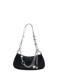 Marc Jacobs Star Charm Shoulder Bag, Black, Black