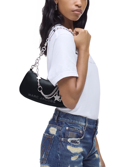 Marc Jacobs Star Charm Shoulder Bag, Black - view 2, Black