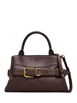 Marc Jacobs Dakota Small Leather Satchel Bag, Ganache