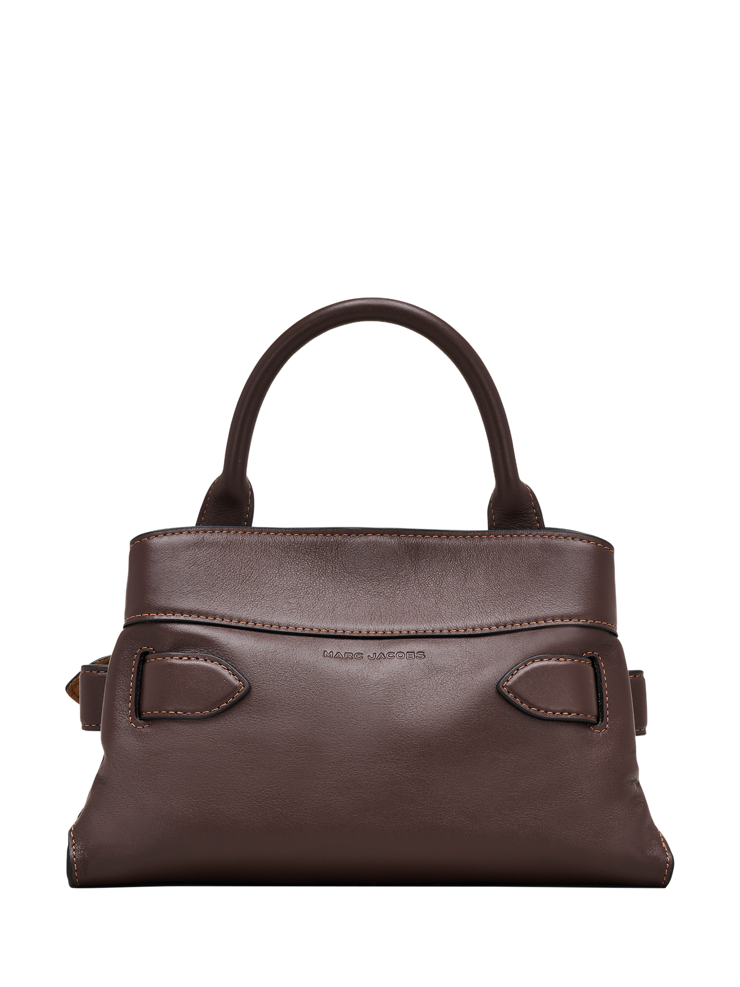 Product image 3 of 3, which shows Marc Jacobs Dakota Small Leather Satchel Bag, Ganache