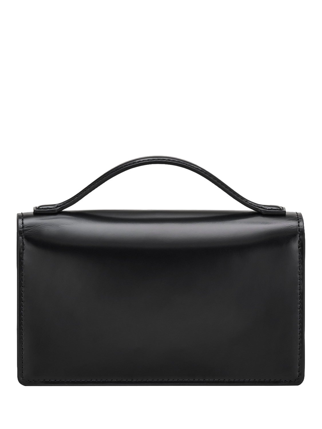 Product image 3 of 3, which shows Marc Jacobs Glam Mirror Leather Mini Bag, Black