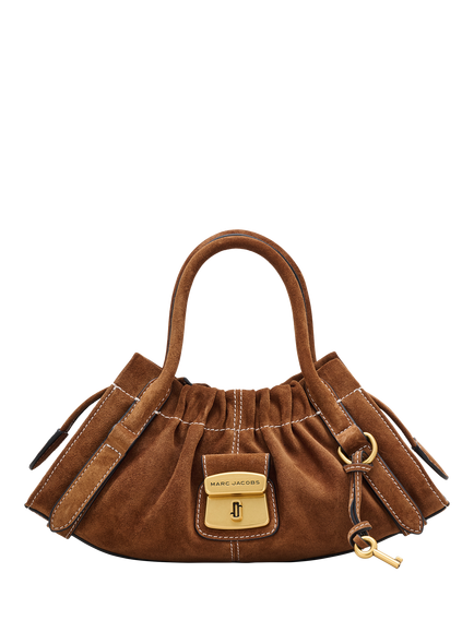 Marc Jacobs Suede Cristina Satchel Bag, Copper