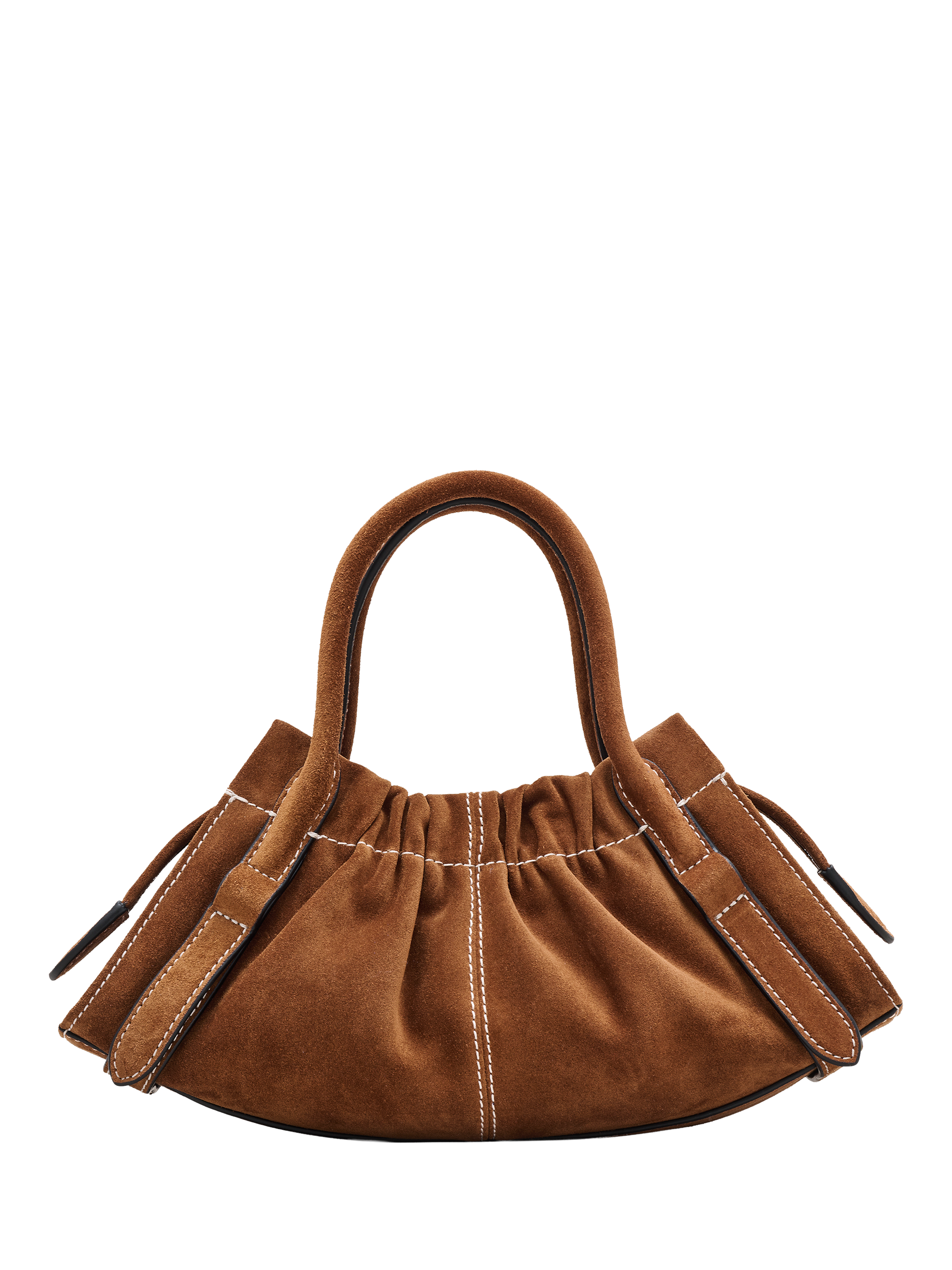 Product image 3 of 3, which shows Marc Jacobs Suede Cristina Satchel Bag, Copper