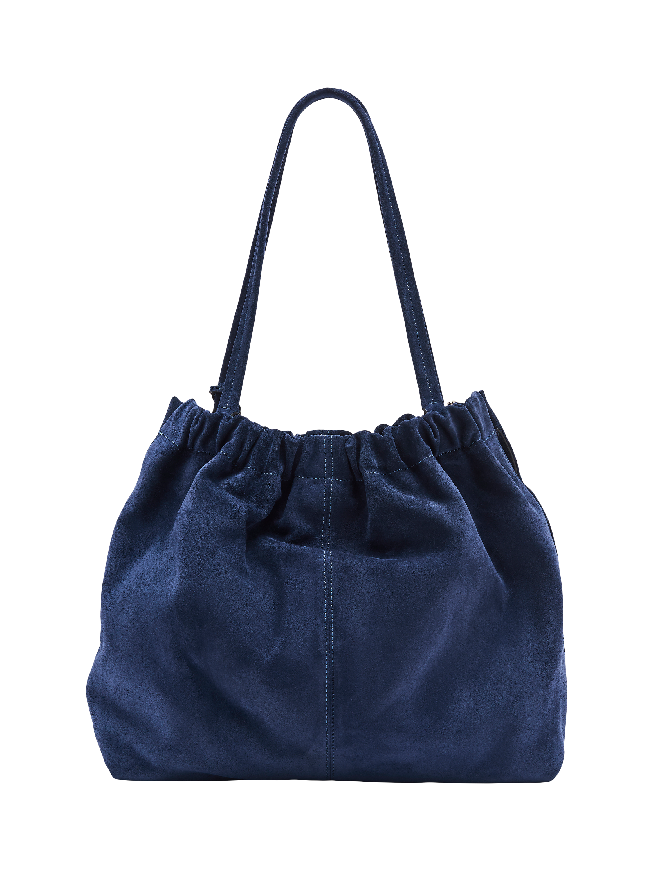 Product image 2 of 3, which shows Marc Jacobs Suede Cristina Tote Bag, Navy