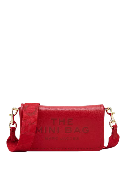Marc Jacobs The Mini Leather Crossbody Bag, True Red