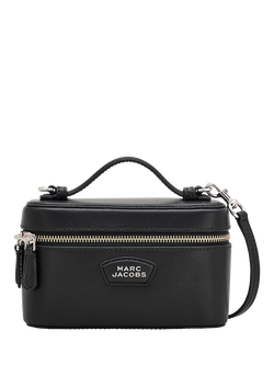 Marc Jacobs Everyday Leather Vanity Bag, Black, Black