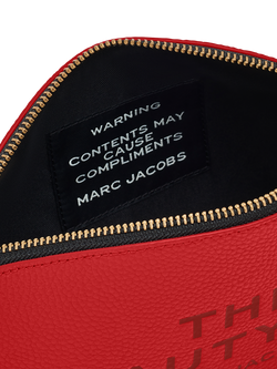 Marc Jacobs Leather The Beauty Bag - view 2, True Red