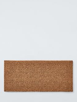 John Lewis Boucle Coir Door Mat, Natural, Natural