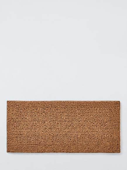 John Lewis Boucle Coir Door Mat, Natural, Natural