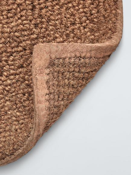 John Lewis Boucle Coir Door Mat, Natural - view 2, Natural